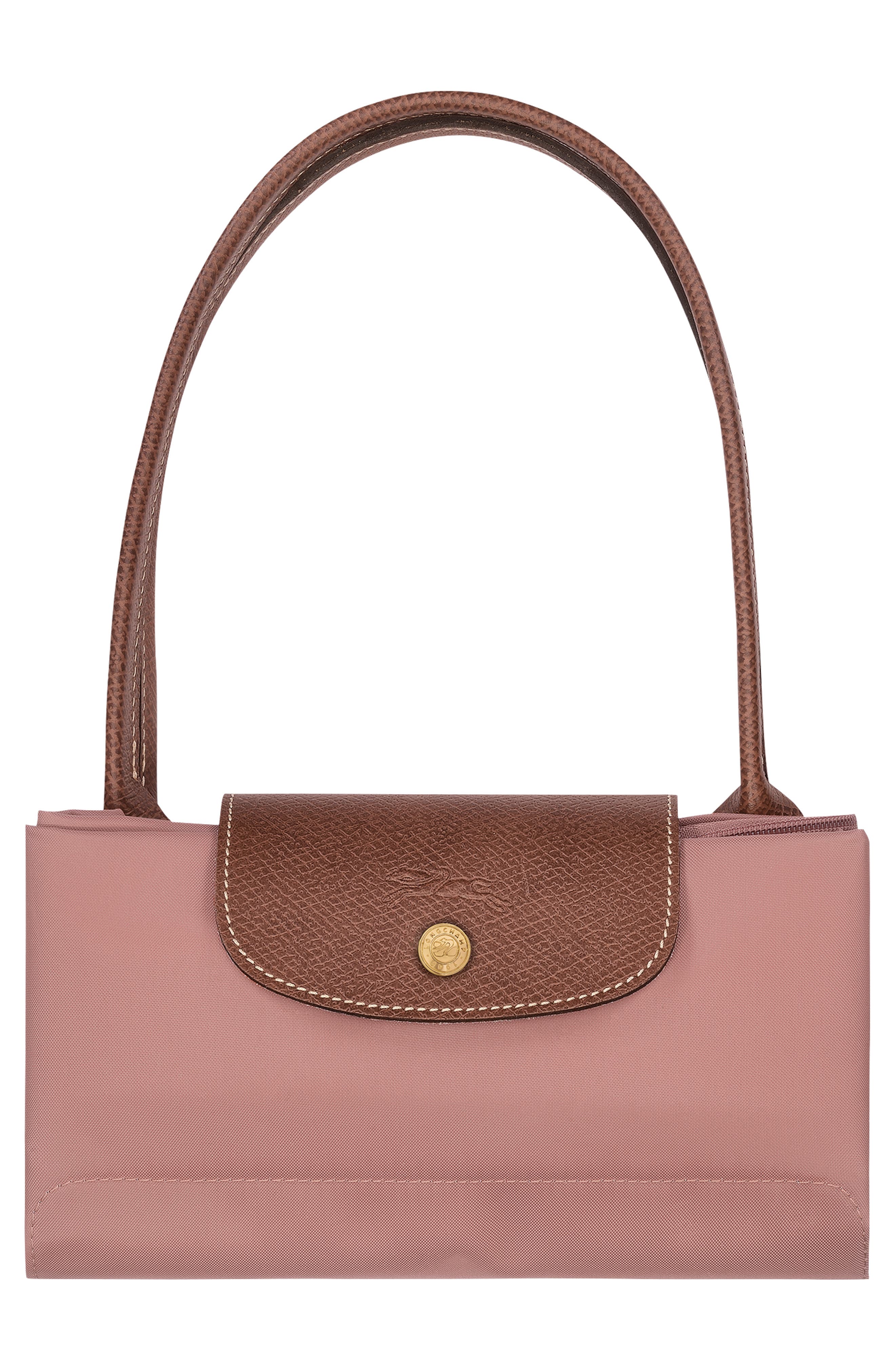 Large Le Pliage Tote, Alternate, color, PINK TEA