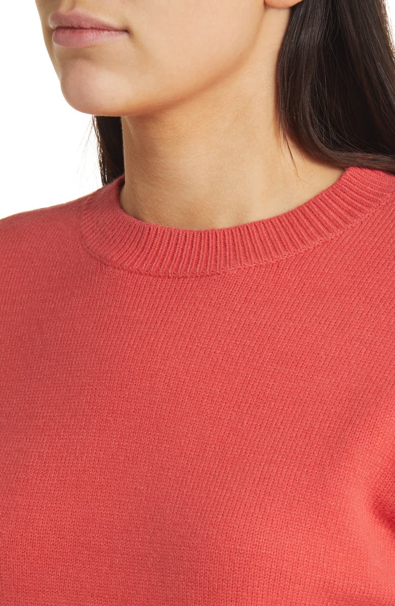 Treasure & Bond Relaxed Pima Cotton Blend Pullover Sweater, Alternate, color,