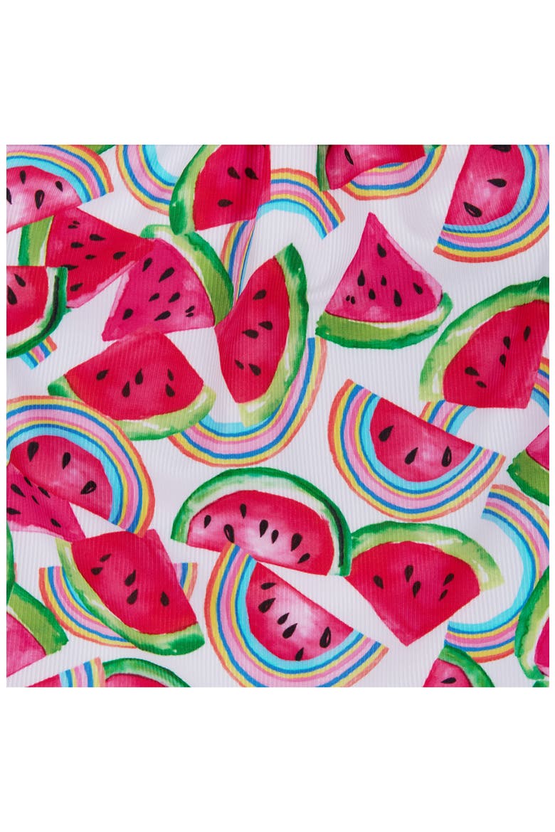 Kids' Watermelon Tankini Two-Piece Swimsuit, Alternate, color, PINK WATERMELON