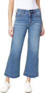 CURVE APPEAL Summer in the City 27-Inch High Rise Crop Flare Leg Jeans