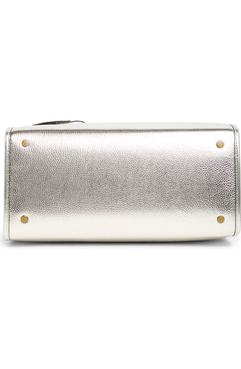 Kurt Geiger London Chiswick Top Handle Top Bag, Alternate, color, Silver Multi