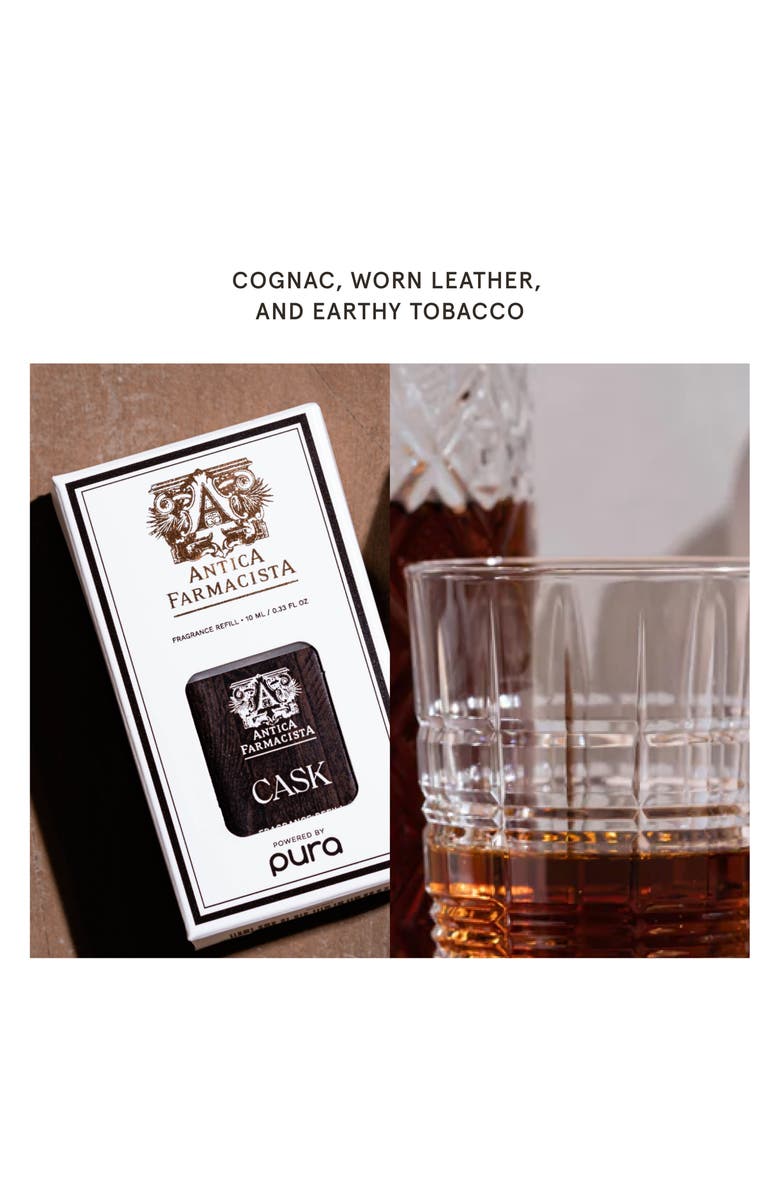 PURA x Antica Farmacista 2-Pack Smart Fragrance Diffuser Refills, Alternate, color, Cask