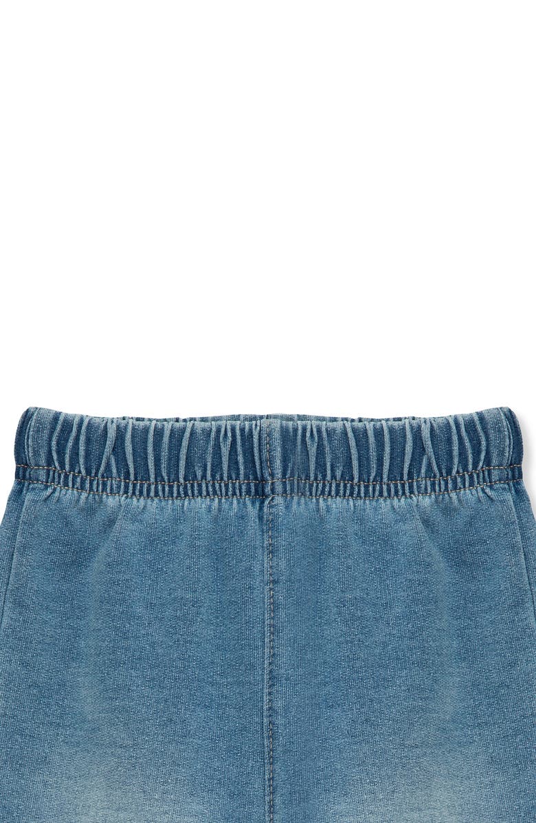 Habitual Kids Cable Knit Ruffle Sweater & Wide Leg Pants Set, Alternate, color, 