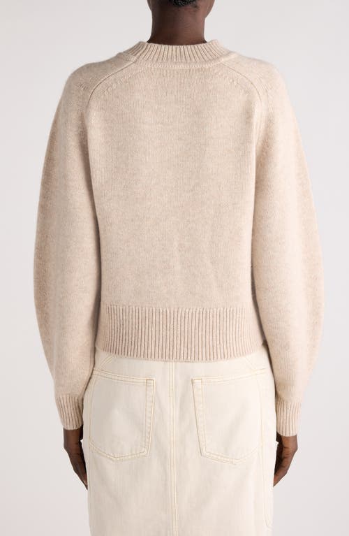 Isabel Marant Billie Wool And Cashmere Sweater In Light Beige