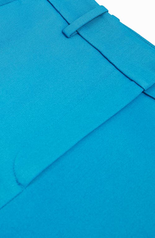 Reiss Millie Wide Leg Pants In Blue
