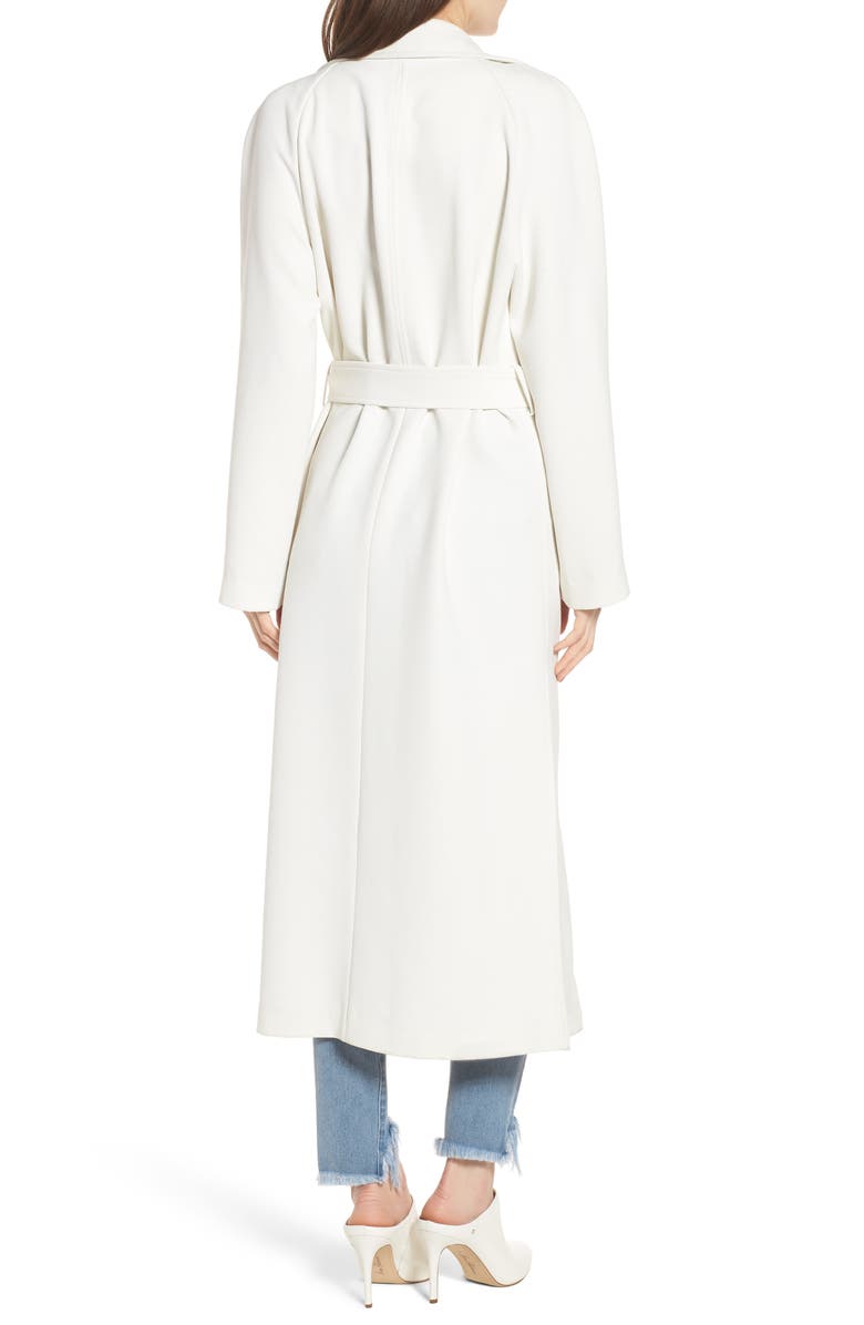 KENDALL + KYLIE Drape Trench Coat, Alternate, color,