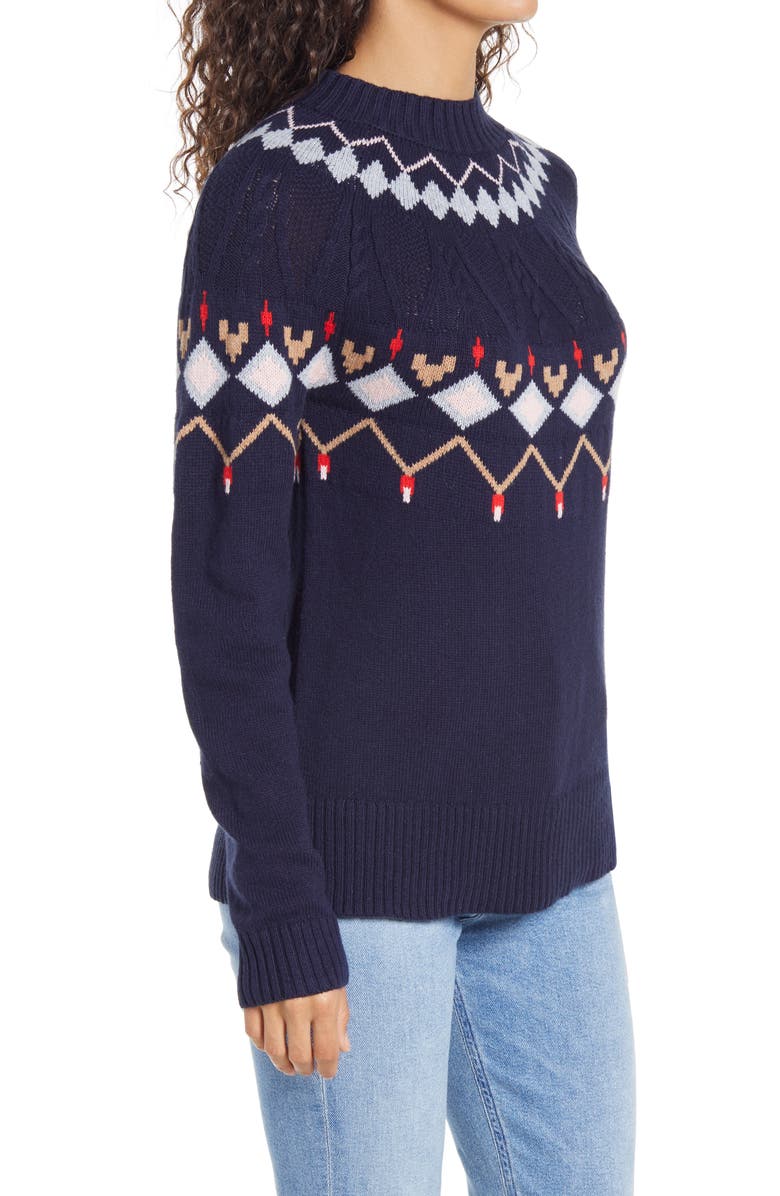 1901 Fair Isle Crewneck Sweater, Alternate, color,