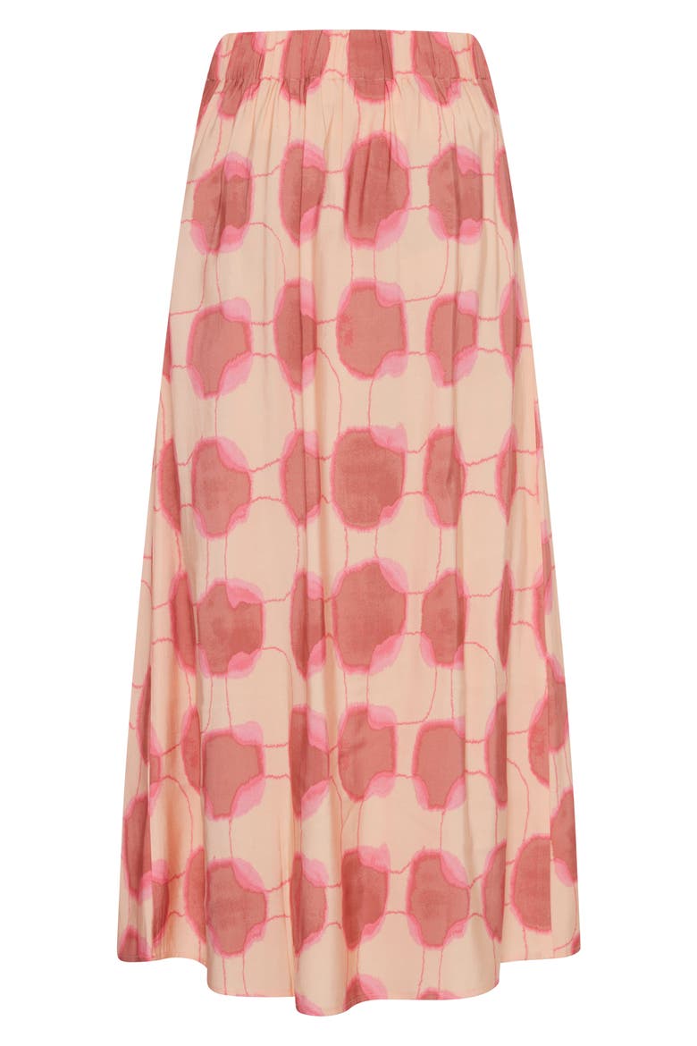 Hanva Tulip Hem Skirt, Alternate, color, PINK TYE DYE MIX