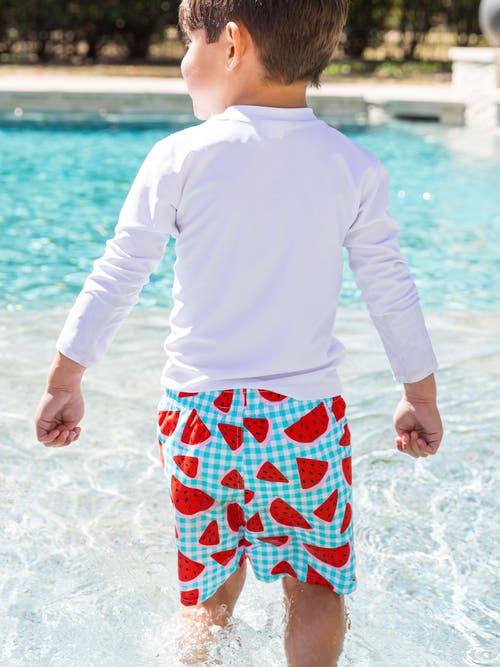 Shop Ruggedbutts Baby Boys Upf50+ Swim Trunks