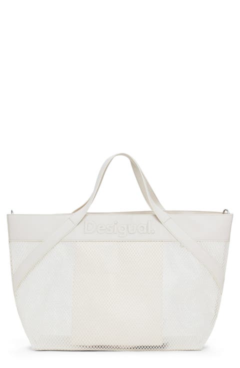 Fishnet Mesh Shopper Bag