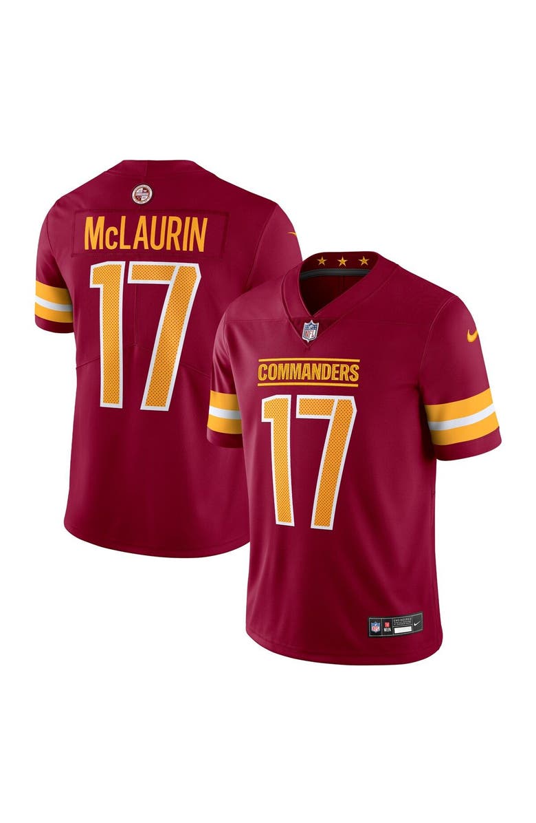 Nike Men's Nike Terry McLaurin Burgundy Washington Commanders Vapor Untouchable Limited Jersey, Main, color, Burgundy