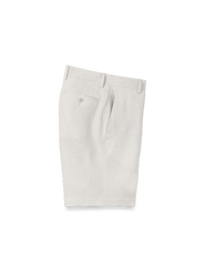 Paul Fredrick Linen Chambray Twill Flat Front Shorts