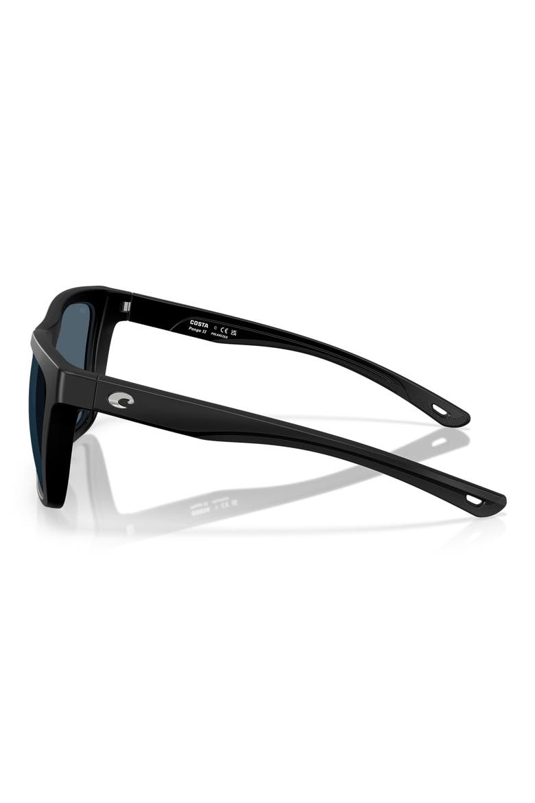 Panga II 57mm Sunglasses, Alternate, color, MATTE BLACK / GRAY 580P