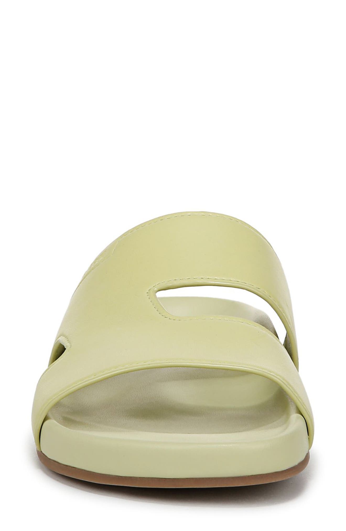 Britt Slide Sandal, Alternate, color, GREEN