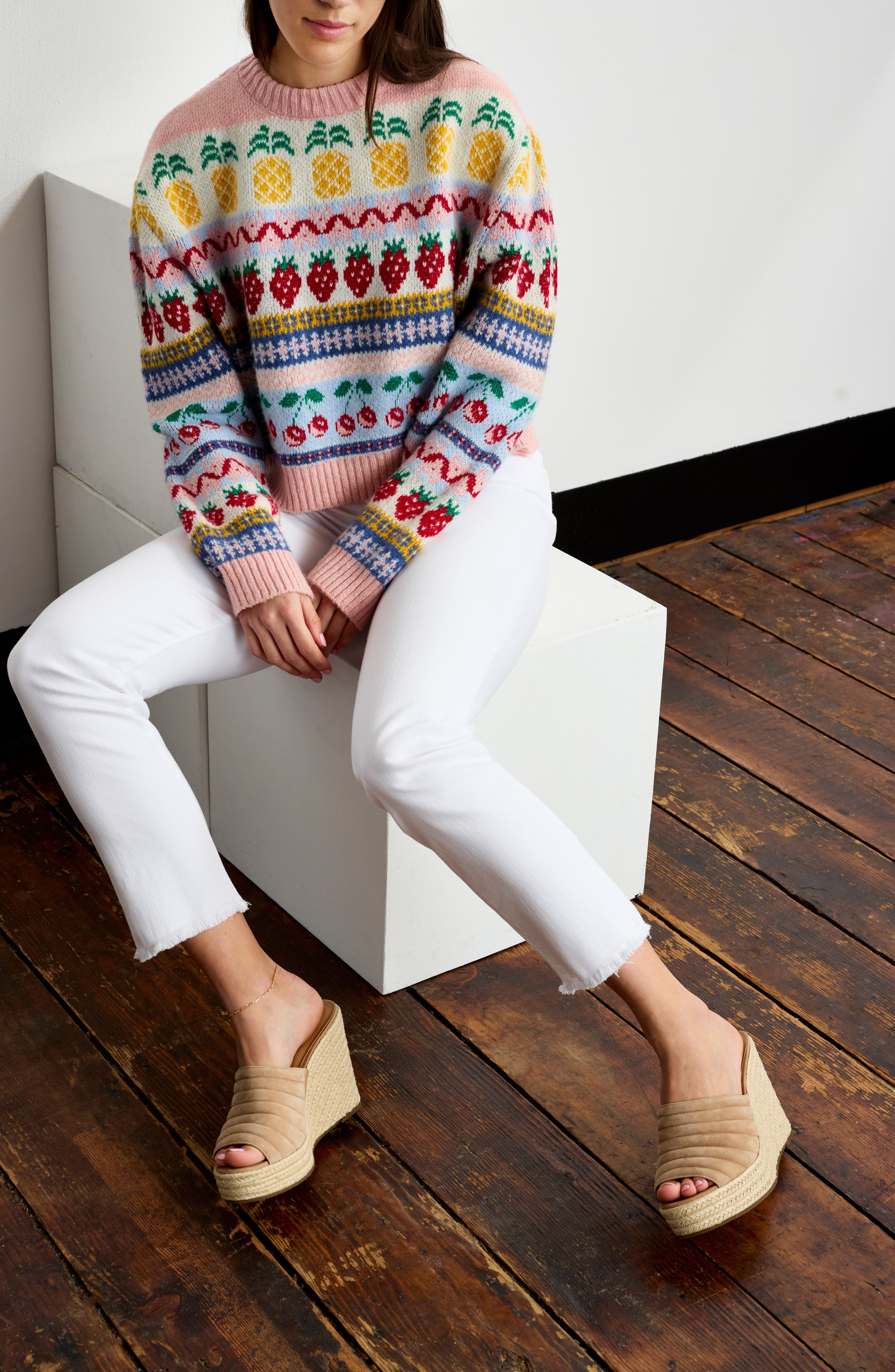 Lisa Vicky Gogo Platform Wedge Sandal, Alternate, color, 