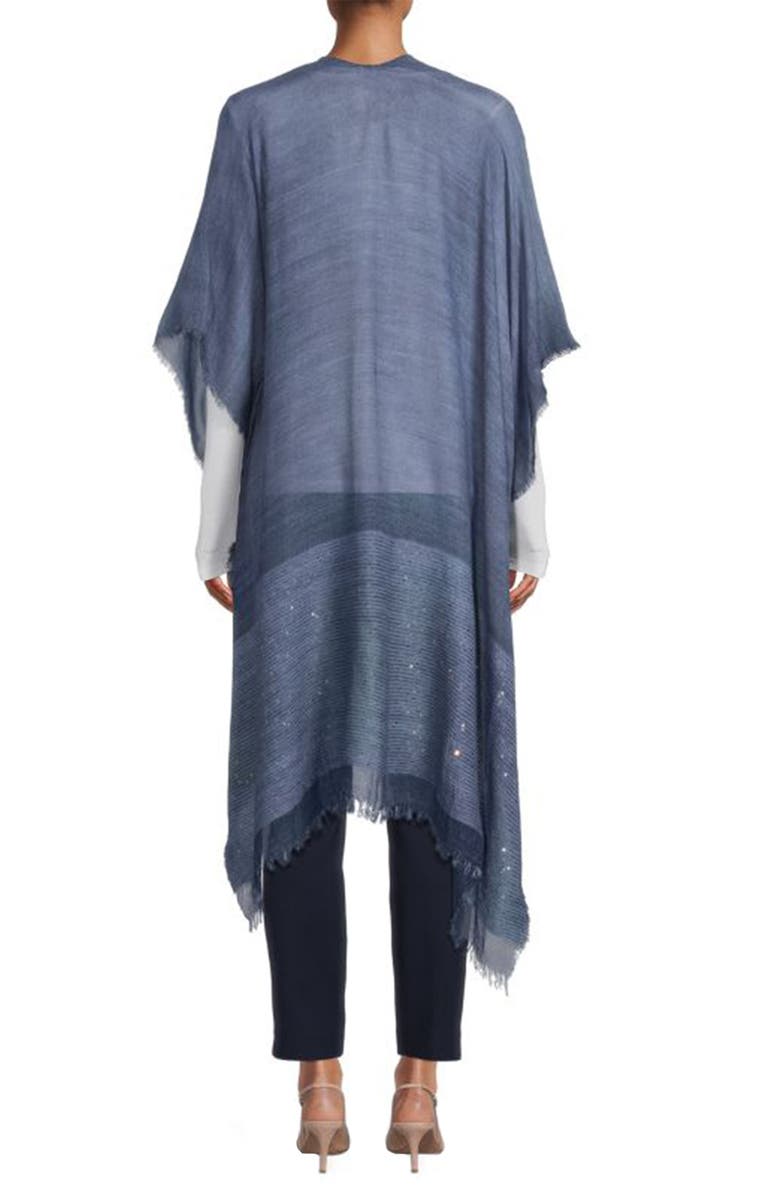 SAACHI Raven Sequin Wrap, Alternate, color, Blue
