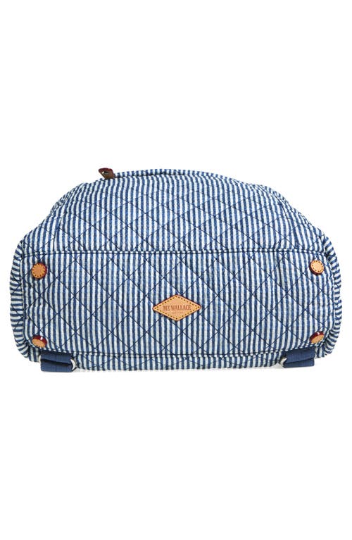 Mz Wallace Metro Quilted Nylon Convertible Backpack
