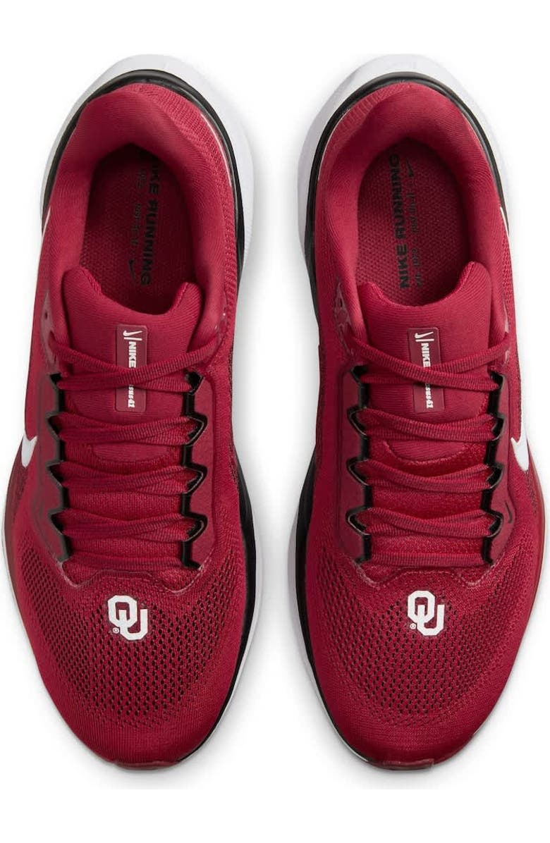 Nike Unisex Nike Crimson Oklahoma Sooners Zoom Pegasus 41 Running Shoes, Alternate, color,
