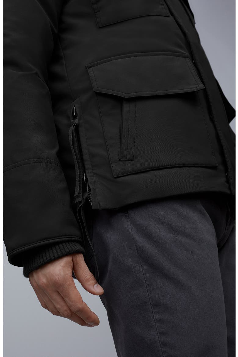 Maitland Black Label Slim Fit Down Fill Parka, Alternate, color, BLACK - NOIR