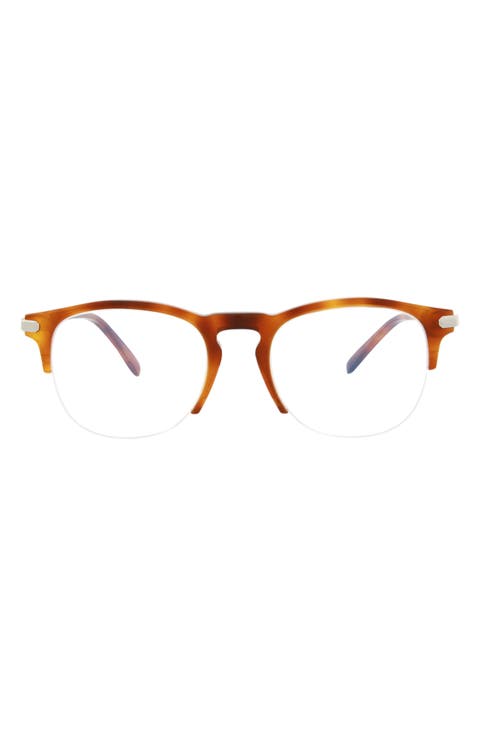 Fashion 51mm Round Optical Glasses