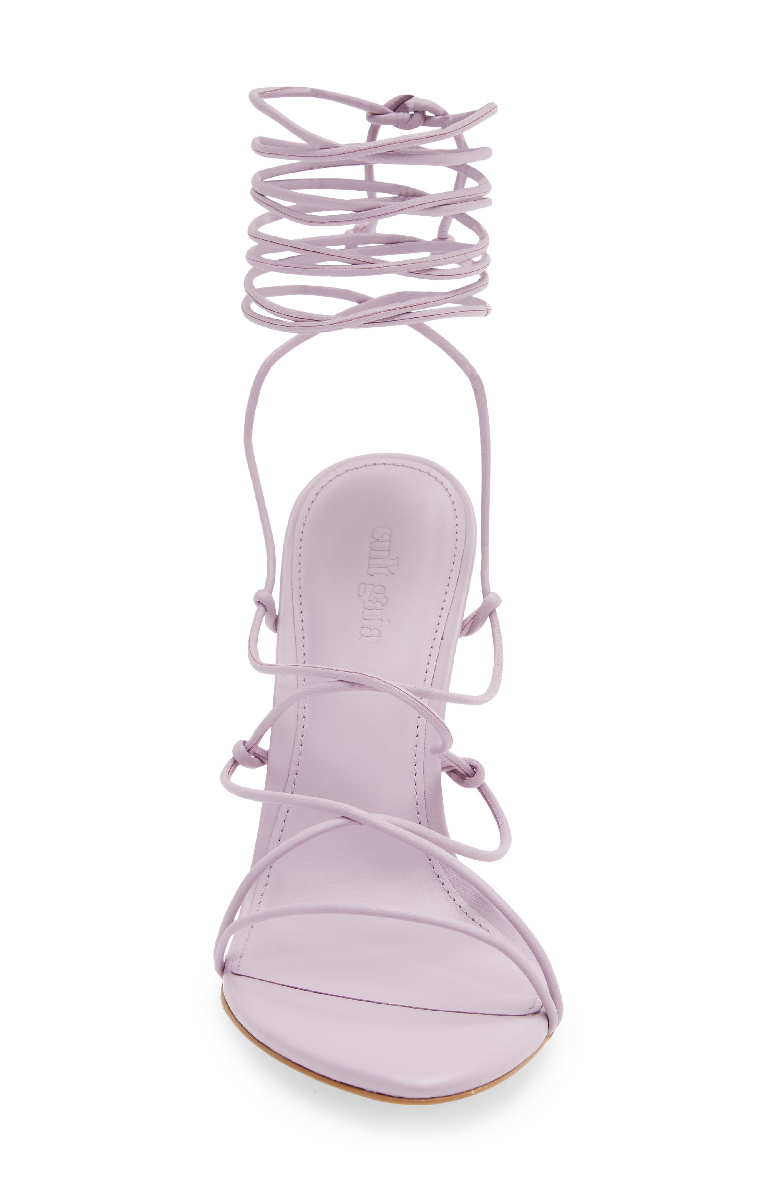 Soleil Ankle Tie Sandal, Alternate, color, DUSTY LILAC