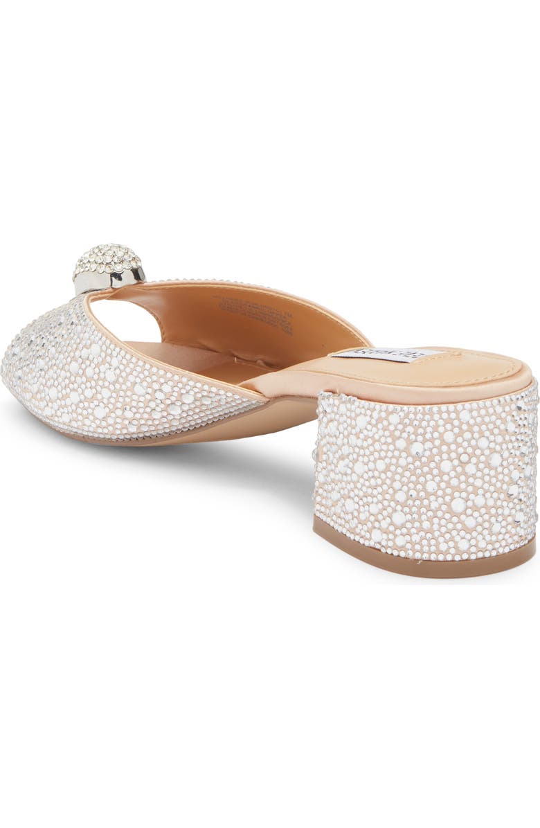 Steve Madden Melodee Crystal Embellished Slide Sandal, Alternate, color, Rhinestone