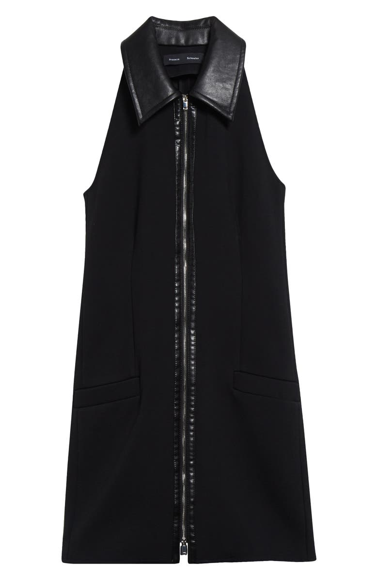 Proenza Schouler Emi Zip Front Minidress, Alternate, color, 