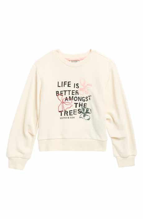 Kids' Graphic Crewneck Sweatshirt