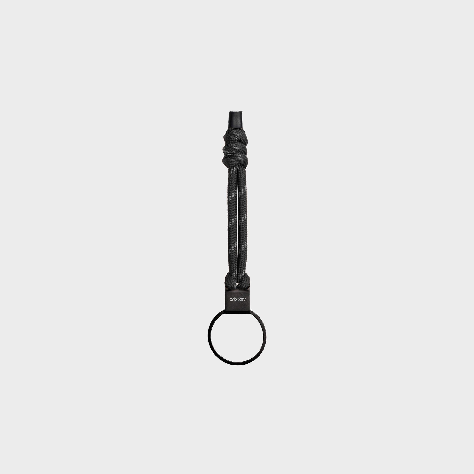 Orbitkey Loop Keychain, Alternate, color, Black