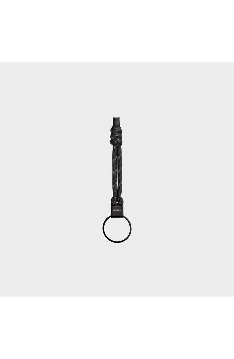 Orbitkey Loop Keychain, Alternate, color, Black