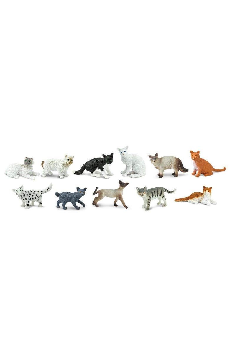 Safari Ltd. Domestic Cats Toy, Alternate, color, NO COLOR