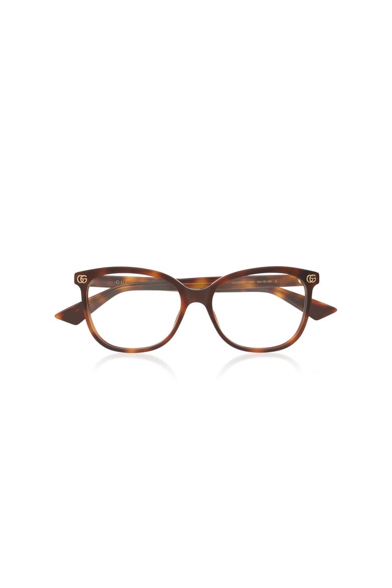 54mm Rectangle optical glasses, Alternate, color, Tortoise