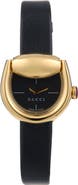Gucci New Horsebit Leather Strap Watch, 23mm x 27mm