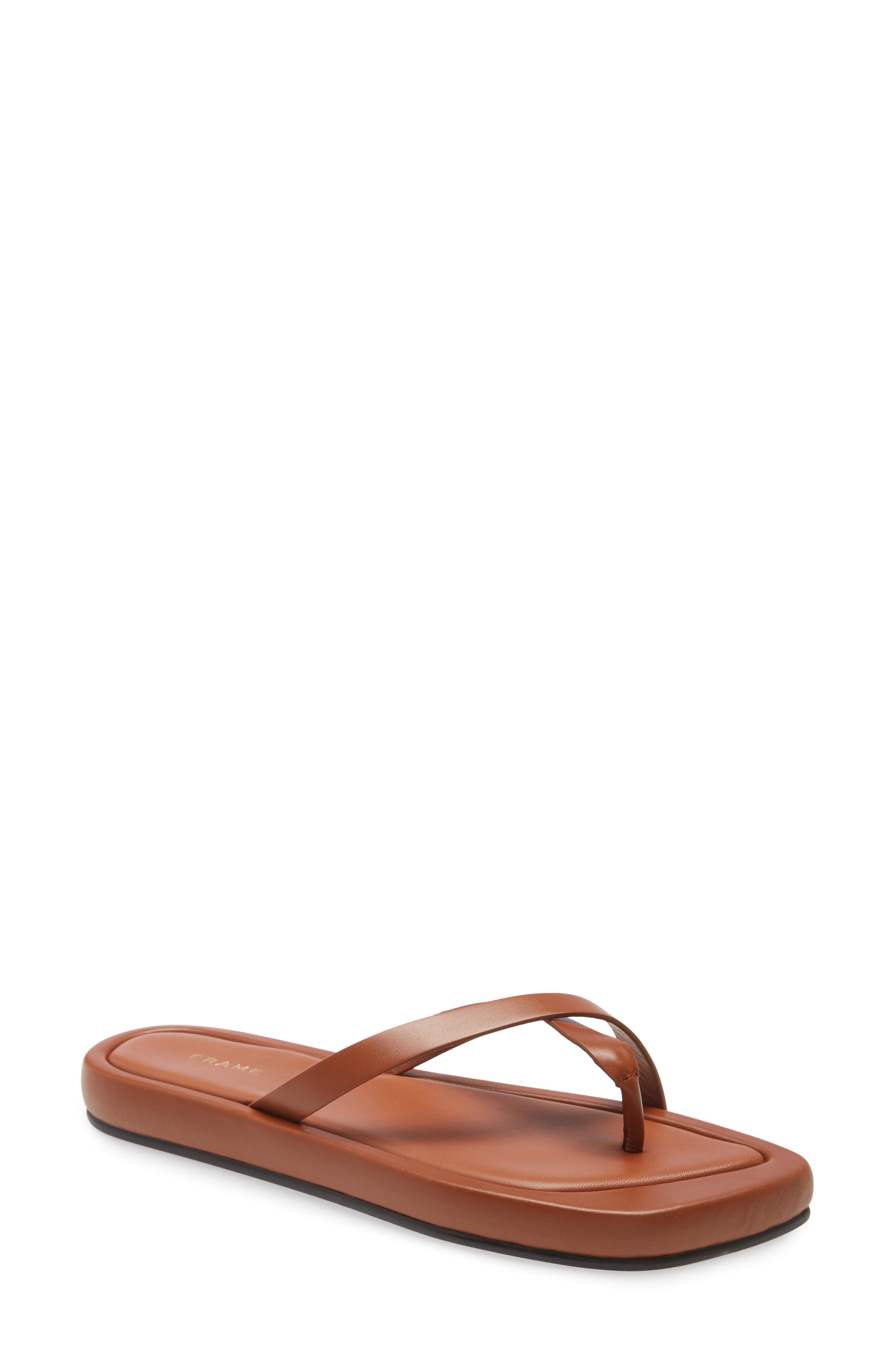 Le Montauk Sandal, Main, color, TOBACCO