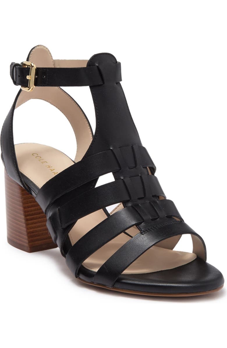 Cole Haan Jacey Leather Cage Sandal, Main, color,