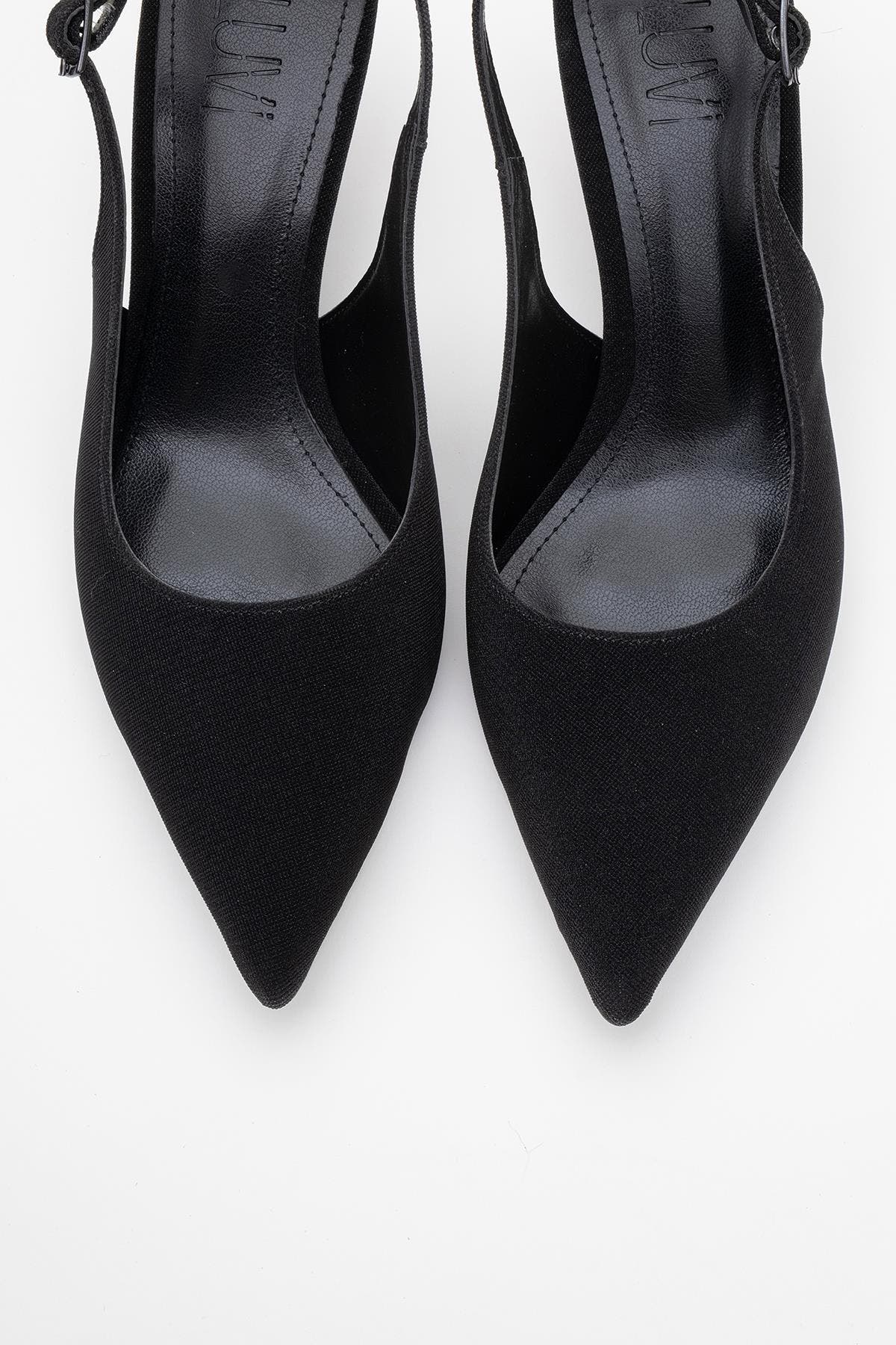Caisa Slingback Pointed Toe Pump, Alternate, color, Black