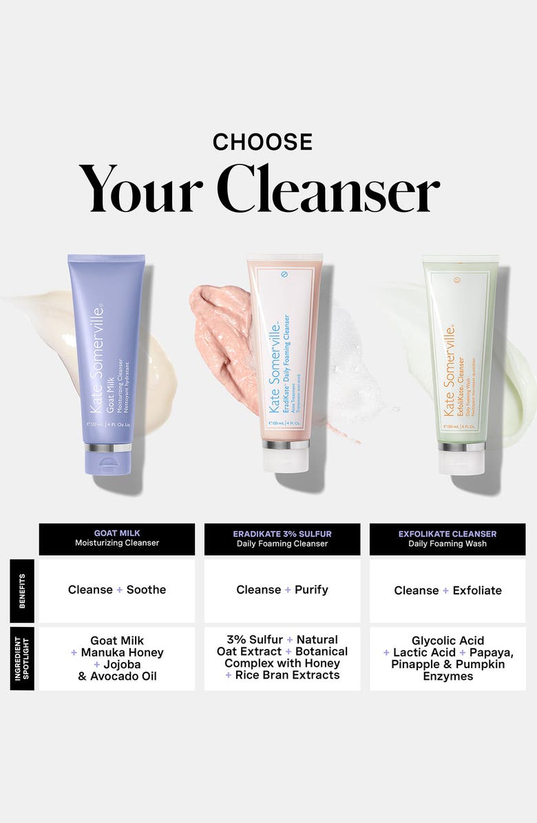 Kate Somerville<sup>®</sup> Goat Milk Cleanser, Alternate, color, 