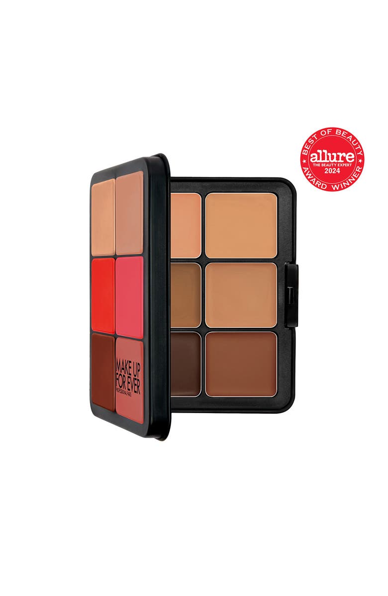 Make Up For Ever HD Skin Face Essentials Longwear Full Face Cream Palette, Alternate, color, Harmony 2 Tan To Deep