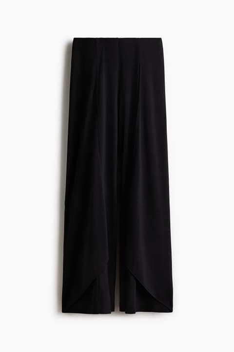 Wide Jersey Trousers