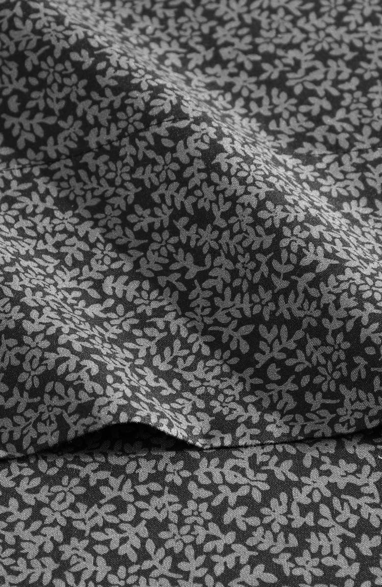Kenneth Cole New York Chill Flowers Sheet Set, Alternate, color, Charcoal