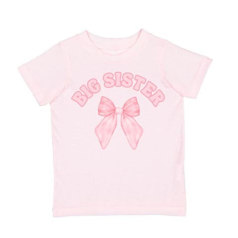 Big Sister Bow Short Sleeve T-Shirt (Baby, Toddler, Little Kid & Big Kid)