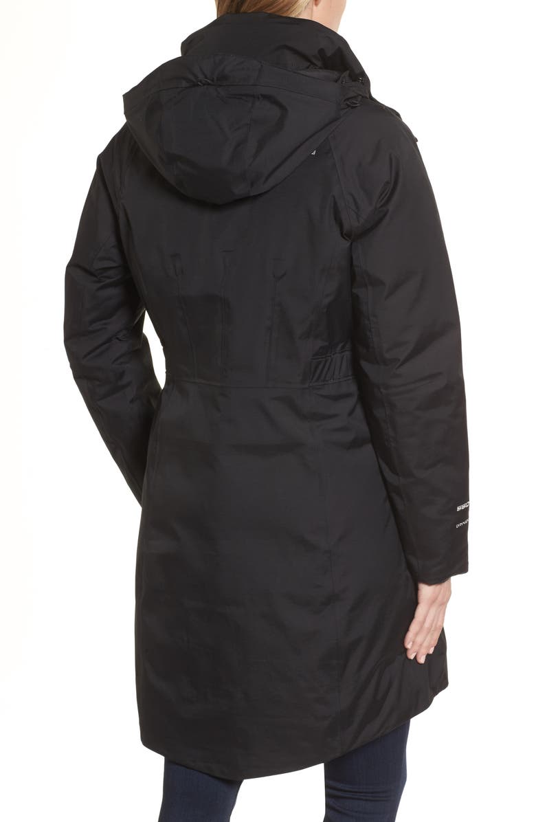 The North Face Arctic II Waterproof 550-Fill-Power Down Parka with Faux Fur Trim, Alternate, color, 