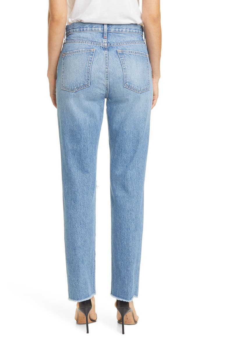 Amazing High Waist Ripped Boyfriend Nonstretch Cotton Jeans, Alternate, color, NOT YOURS