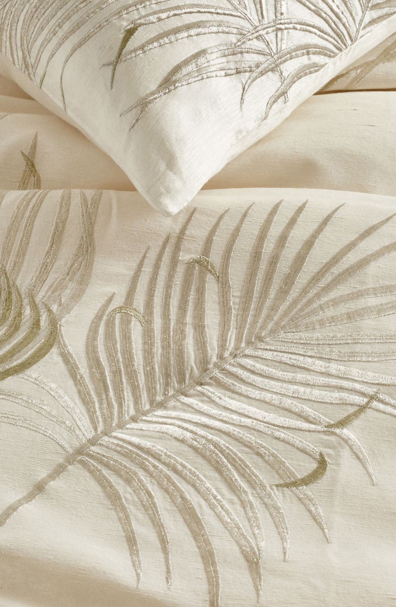 Michael Aram Palm Duvet Cover, Alternate, color,