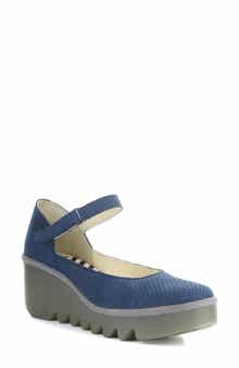 Fly London Bawa Platform Wedge Pump