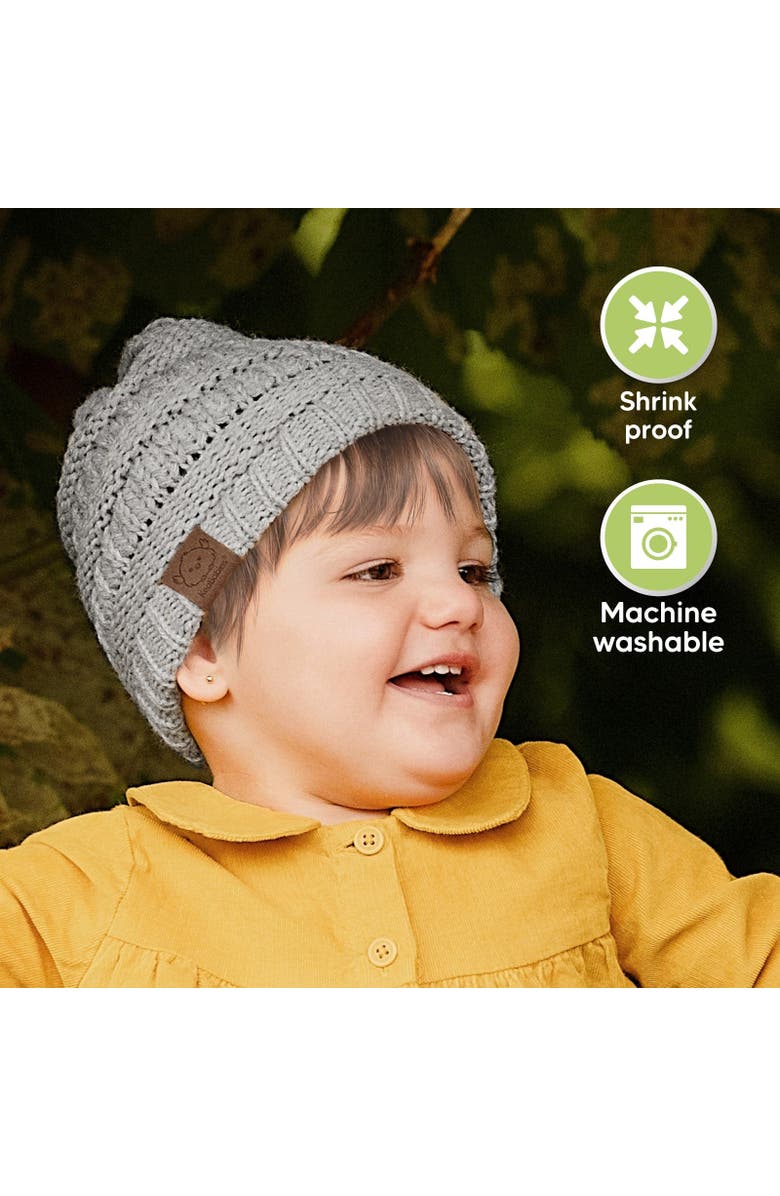 KeaBabies 3-Pack Warmzy Baby Beanies, Alternate, color, Mars