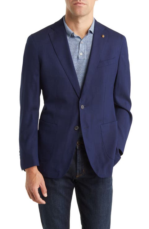Excursionist Flex Water Resistant Wool & Silk Sport Coat