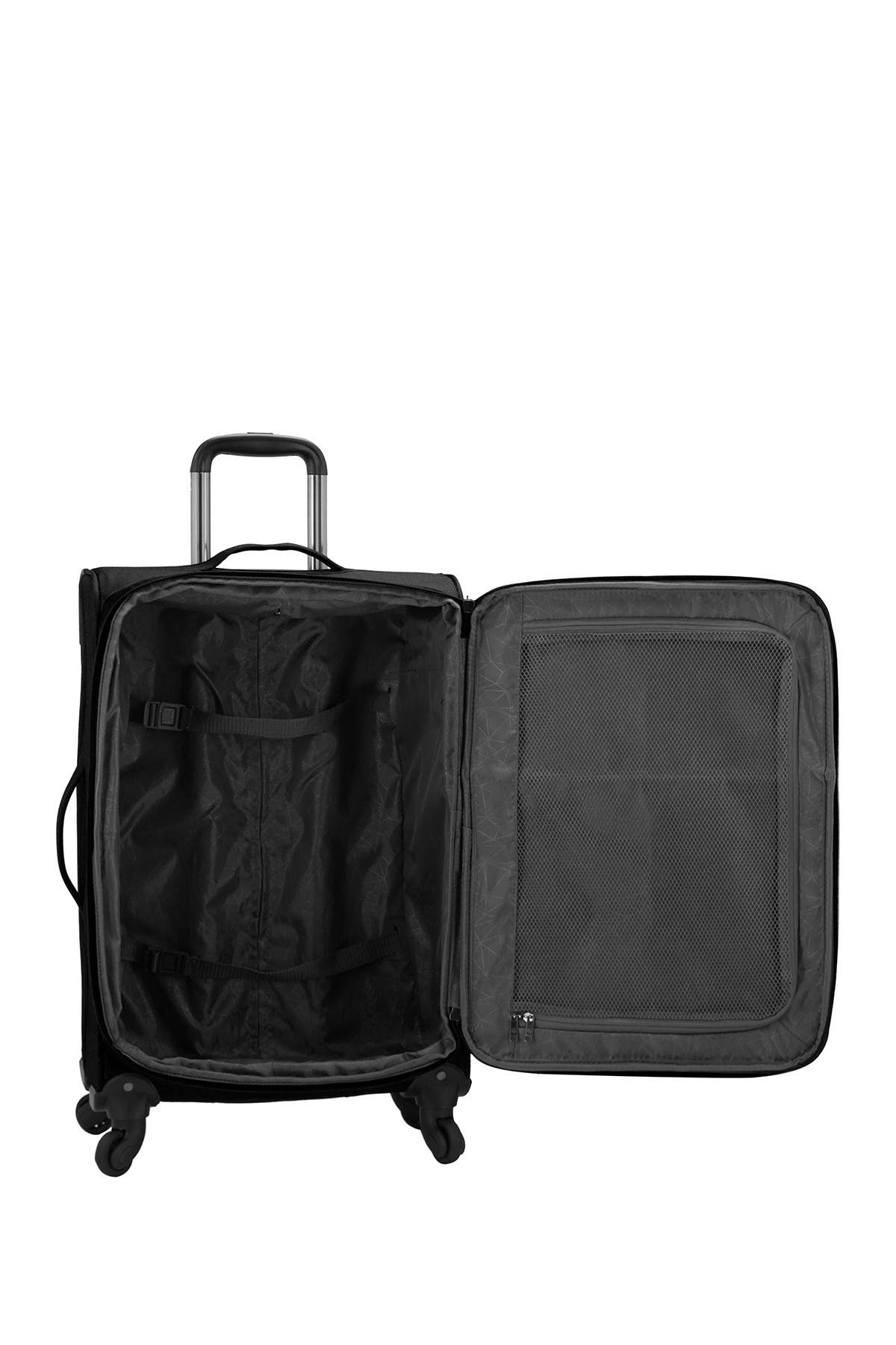 TRAVELERS CHOICE Cedar 3-Piece Expandable Softside Spinner Luggage Set, Alternate, color, 