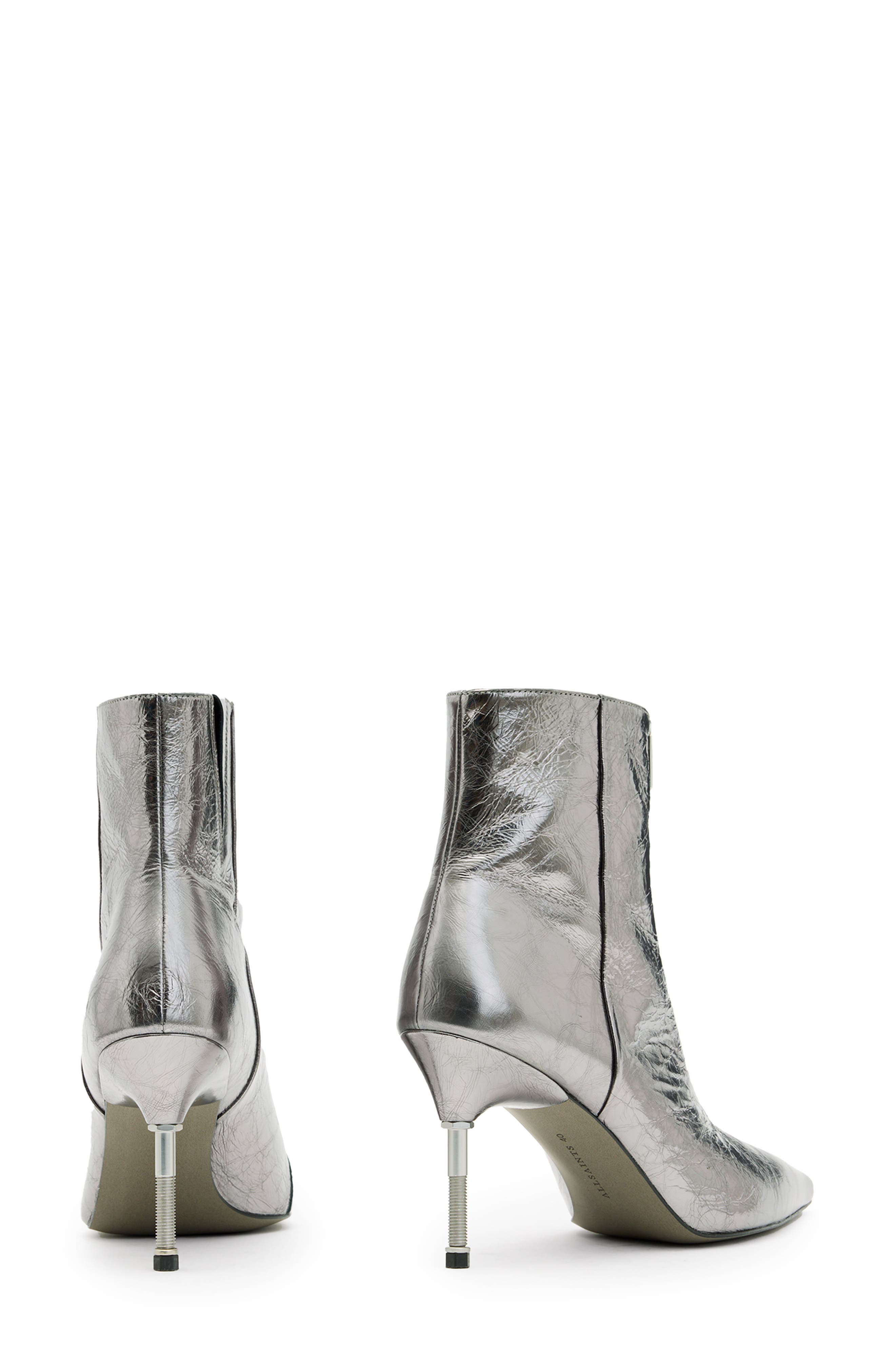 AllSaints Natasha Bootie, Alternate, color, Gunmetal Grey