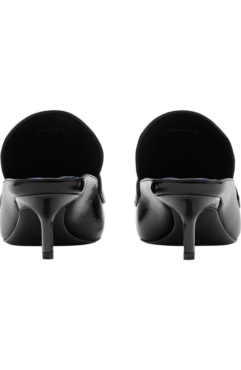 Burberry Sovereign Square Toe Kitten Heel Mule, Alternate, color,